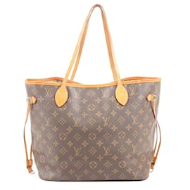 Louis Vuitton-Louis Vuitton Monogram Neverfull MM M40156-Marron