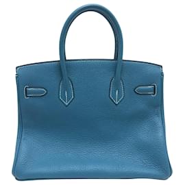 Hermès-Hermès Birkin 30-Bleu