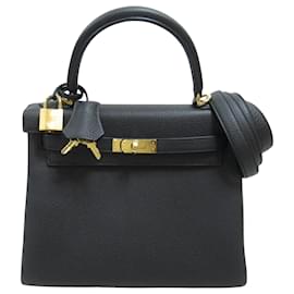 Hermès-Hermès Kelly 25-Noir