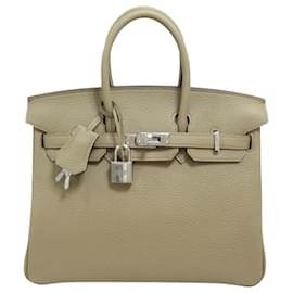 Hermès-Hermès Birkin 25-Beige