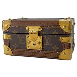 Cofre del Tesoro Louis Vuitton Castaño