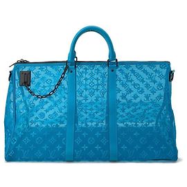 Louis Vuitton Keepall Triangle Turquesa