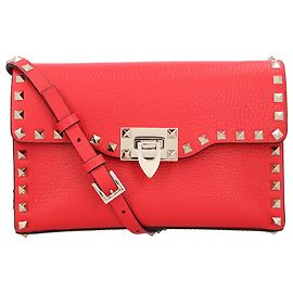 Valentino Garavani Borsa a tracolla Valentino Rockstud Rosso