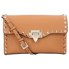 Valentino Garavani Borsa a tracolla Valentino Rockstud Marrone