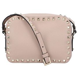 Valentino Garavani Borsa a tracolla Valentino Rockstud Marrone Beige