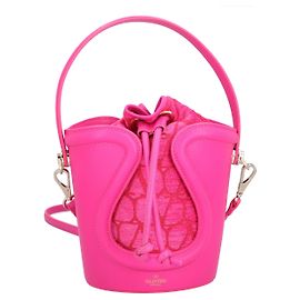 Valentino Garavani Borsa a secchiello Valentino Il Quinto Rosa Rosa