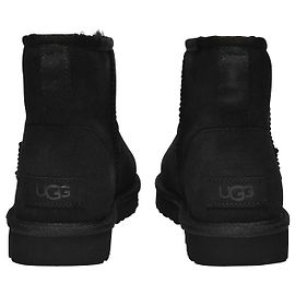 Ugg Stivaletti Classic Mini II in pelle nera Nero