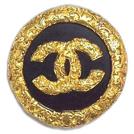 Broche Lava collection 1993 de Chanel Noir