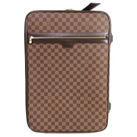 Louis Vuitton-Louis Vuitton Brown Damier Ebene Pegase 60-Brown
