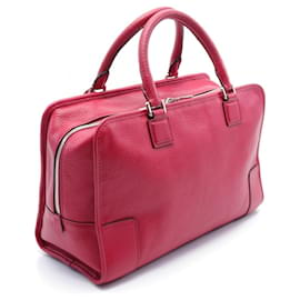 Loewe-Bolsa de couro Loewe Amazona 36 352.35.A22 em ótimo estado-Vermelho