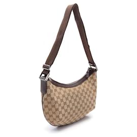 Gucci-Bolso de hombro Gucci GG Canvas en muy buen estado-Castaño