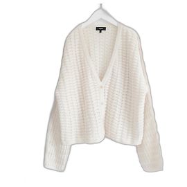 Cardigan in lana/cashmere Hanlee Theory avorio Crema