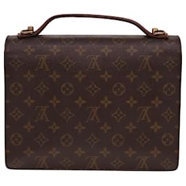 Louis Vuitton-LOUIS VUITTON Monogram Monceau 28 Handtasche 2way M51185 LV Auth 78031-Monogramm