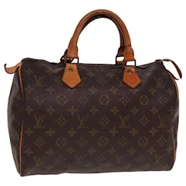 Louis Vuitton-LOUIS VUITTON Handtasche Monogram Speedy 30 M41526 LV Auth 78732-Monogramm