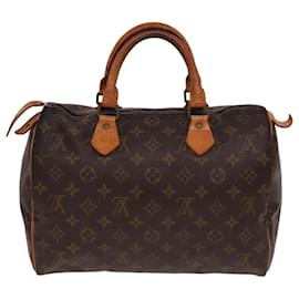 Louis Vuitton-LOUIS VUITTON Monogram Speedy 30 Hand Bag M41526 LV Auth 78732-Monogram