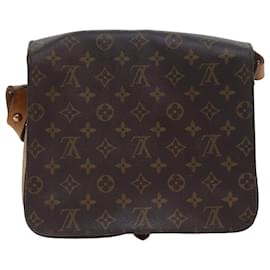 Louis Vuitton-LOUIS VUITTON Monogram Cartouchiere GM Shoulder Bag M51252 LV Auth 78133-Monogram