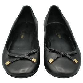 Louis Vuitton Ballerine in pelle nera Nero