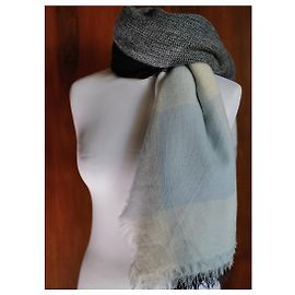 Loewe Sciarpa in Toni Grigi Grigio