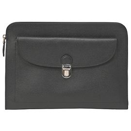 Borsa Documenti Tod's in Pelle Nera Nero