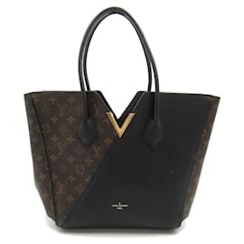 Louis Vuitton-Bolsa tote Kimono MM em lona Louis Vuitton M40460 em ótimo estado-Marrom