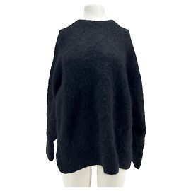 Autre Marque Non Signé / Unsigned knitwear T.FR 38 Wool Black