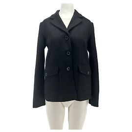 Autre Marque Non Signé / Unsigned jackets T.International M Wool Black