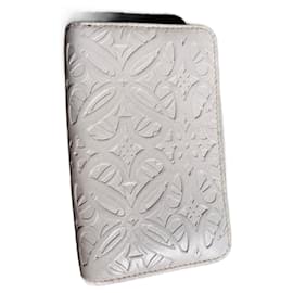 Loewe Small Wallet White Leather White