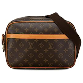 Louis Vuitton-Reporter PM Monogram Marron Louis Vuitton-Marron