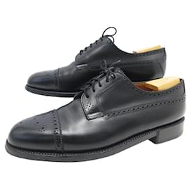 JM Weston-JM WESTON SHOES 579 GISCARD DERBY TRIPLE SOLES 9.5D 43.5 SHOES-Black
