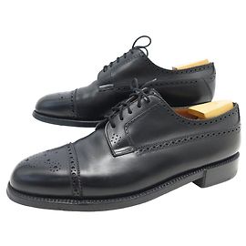 SCARPE JM WESTON 579 GISCARD DERBY TRIPLA SUOLA 9.5D 43.5 SCARPE Nero
