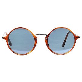 Persol Brown tortoise shell round-frame sunglasses Brown