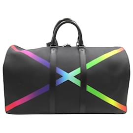 Louis Vuitton-Louis Vuitton Keepall Bandouliere 50-Black