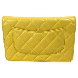 Chanel-Chanel Wallet On Chain-Yellow