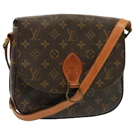 Louis Vuitton-LOUIS VUITTON Monogram Saint Cloud GM Schultertasche M51242 LV Auth 77860-Monogramm