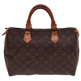 Louis Vuitton-LOUIS VUITTON Handtasche Monogram Speedy 30 M41526 LV Auth 78730-Monogramm