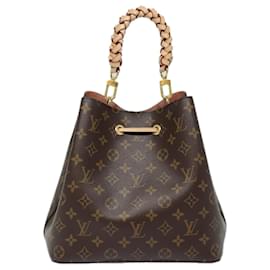 Louis Vuitton-LOUIS VUITTON Monogram Neo Noe Shoulder Bag M45577 LV Auth 74764S-Monogram