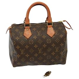 Louis Vuitton-LOUIS VUITTON Sac à main Monogram Speedy 25 M41528 LV Auth yk12122-Monogramme