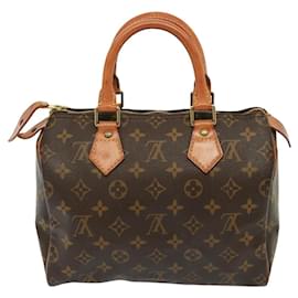 Louis Vuitton-LOUIS VUITTON Monogram Speedy 25 Hand Bag M41528 LV Auth yk12122-Monogram