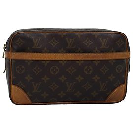 LOUIS VUITTON Clutch Compiegne 28 M51845 LV Auth am6409 Monogramm