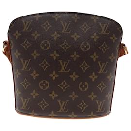 Louis Vuitton-LOUIS VUITTON Monogram Drouot Schultertasche M51290 LV Auth ki4584-Monogramm