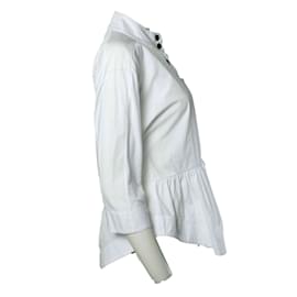 JW Anderson-J.W. Anderson, White poplin shirt-White