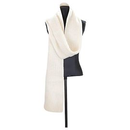 Balenciaga Cachecol de lã Branco