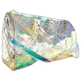 Louis Vuitton-Louis Vuitton keepall prism 50 limited edition bag-Multiple colors