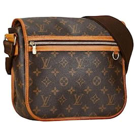 Louis Vuitton-Sac messager Louis Vuitton Monogram Bosphore PM M40106 en bon état-Marron