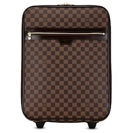 Louis Vuitton-Louis Vuitton Brown Damier Ebene Pegase 45-Brown