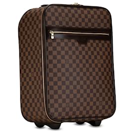 Louis Vuitton-Louis Vuitton Brown Damier Ebene Pegase 45-Brown