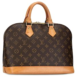 Louis Vuitton-Louis Vuitton Alma PM Monogram Braun-Braun