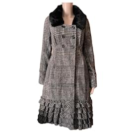 Louis Vuitton-Coats, Outerwear-Grey