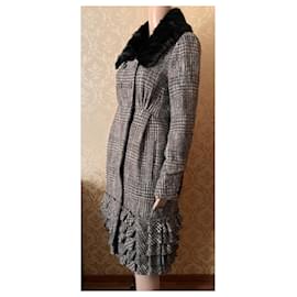 Louis Vuitton-Coats, Outerwear-Grey