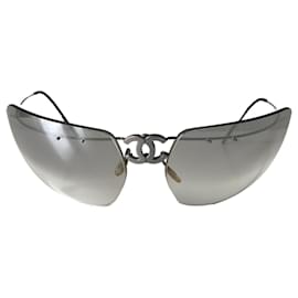 Chanel-Sunglasses-Silvery